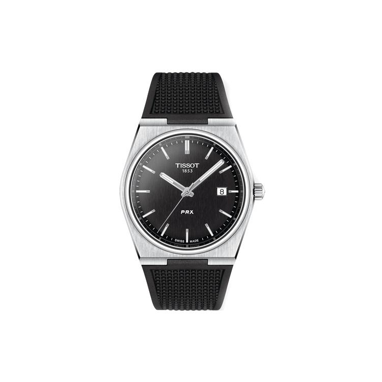 Tissot Классическая коллекция Кварцевый механизм Водонепроницаемость 100 м Мужские часы Часы 40 мм Черный циферблат T137.410.17.051.00