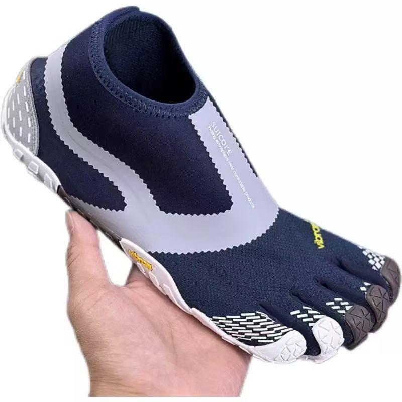 Womens Barefoot Style Indoor Fitness Shoes Yoga Pilates Training Slip-Resistant Lightweight Breathable Five-Toe