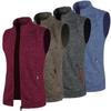 Autumn Men's Zipper Sleeveless Coats Outdoor Turtleneck Sweaters Streetwear Jacket Vest Men