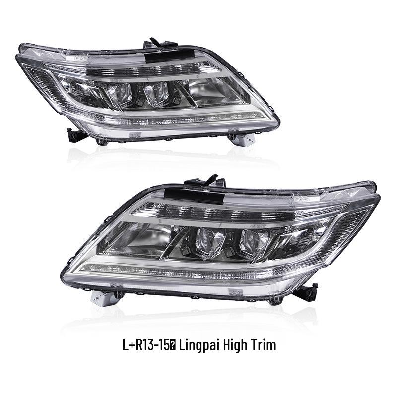 Сборка фары Honda Lingpai/Crider 2013-2015 (Высокая/Низкая отделка)