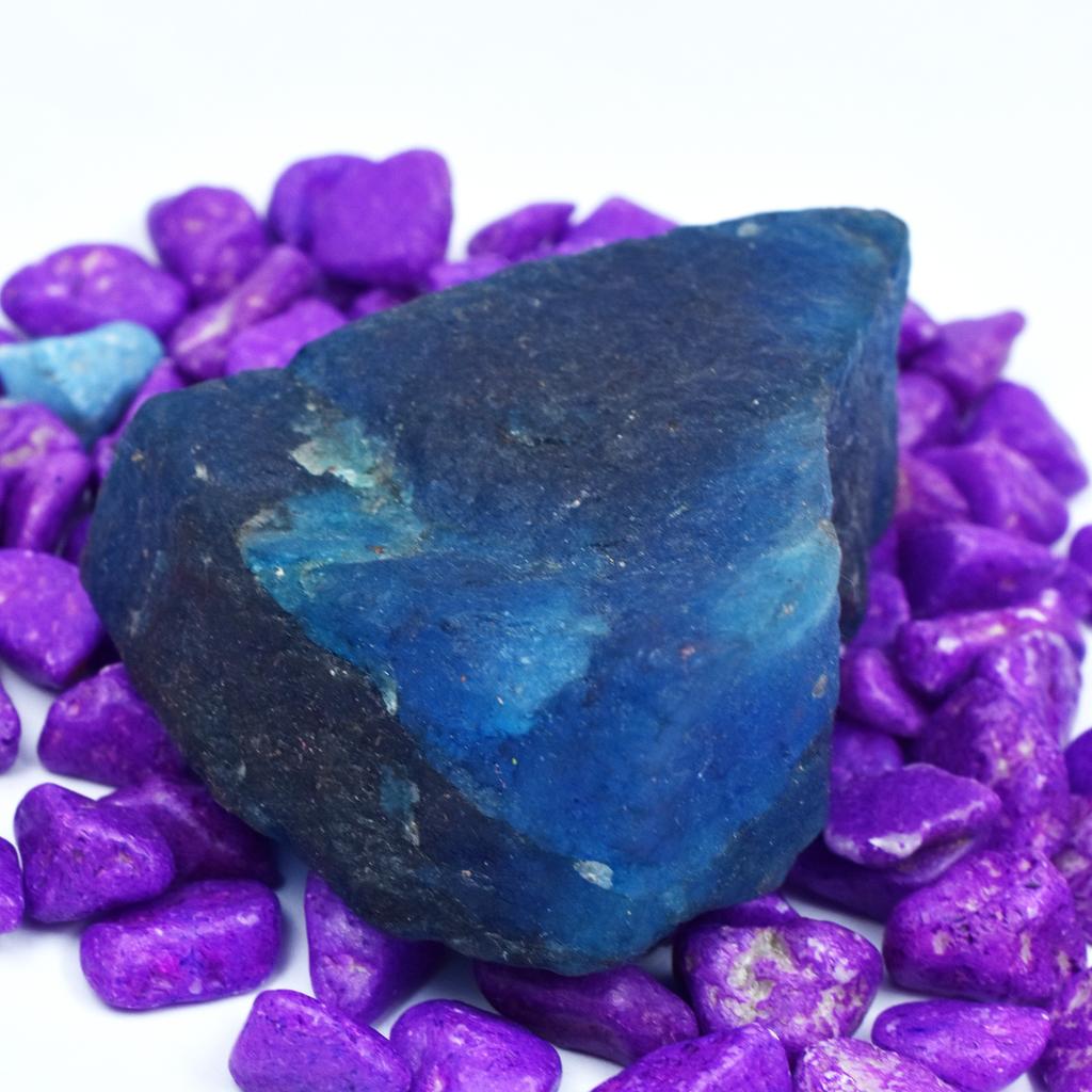 Blue Aquamarine Natural 750 Carat Uncut Raw Rough CERTIFIED Loose Gemstone