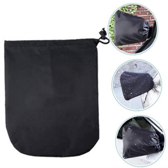 1 пара чехлов для боковых зеркал автомобиля, универсальные, простые в установке, защита зеркала заднего вида для грузовиков и внедорожников