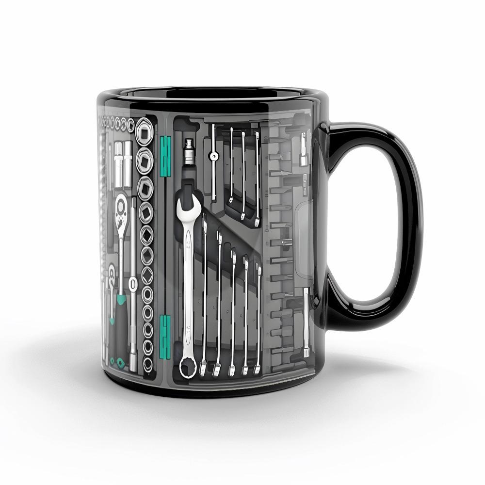 Ceramic Mechanic Water Cup 325ml Mechanic Mug Funny Coffee Mug Auto/Car Mechanic Gift