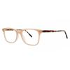 V579 Rose Tortoise Unisex Eyeglasses
