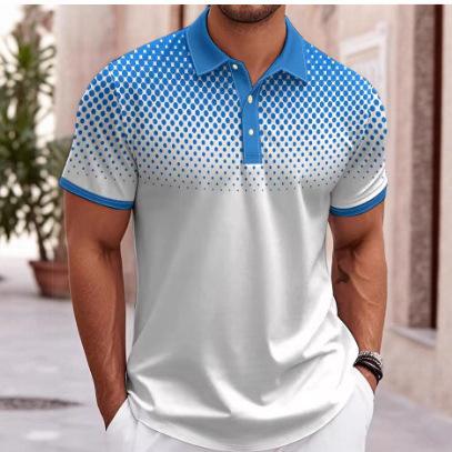 Men's Golf Polo Short Sleeve Polo Shirt Outdoor Quick Dry Daily Streetwear