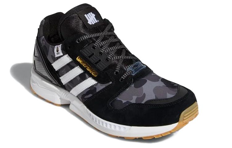 Zx 8000 Bape x Undefeated x Zx 8000 Adidas Originals 'Серия A-ZX - Черный Камуфляж' FY8852
