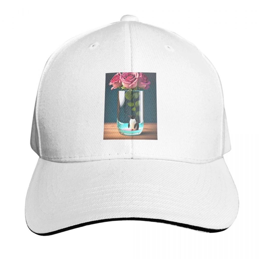 Funny Penguin Baseball Cap custom caps designer cap Hat Unisex Luxury Beach Outing Designer Unisex Womens