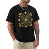 Dandelion And Sun Mandala T-Shirt Oversized Graphic Tee Tees Plus Size Clothes Blanks Men Tshirt