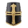 Black Knight Templar Armor Helmet Crusader Helmet Crusader Armor Medieval Helmet Halloween LARP