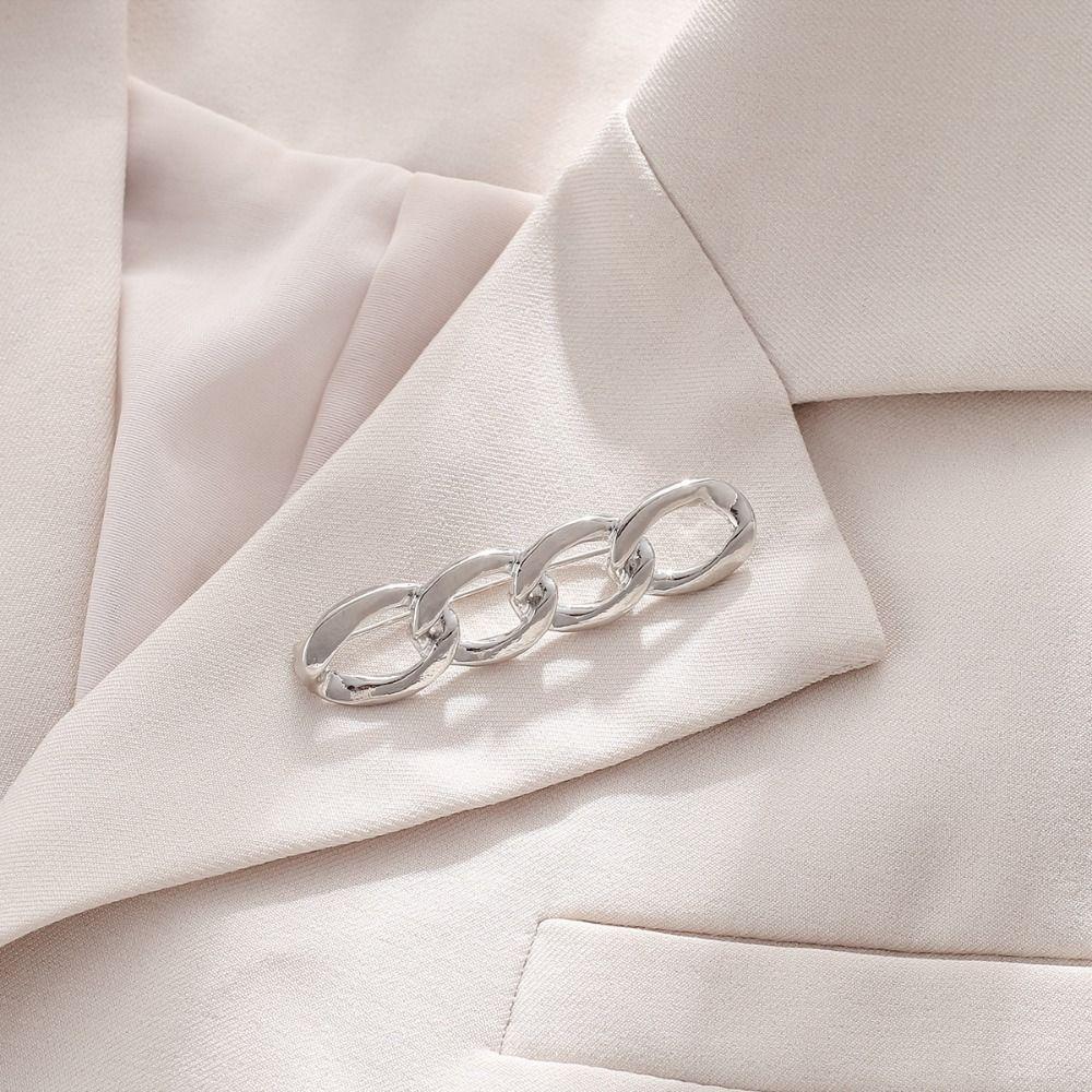 Button Clasps Jean Fit Tighten Buckles Waist Buckle Twist Chain Brooches Skirts