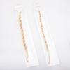 Cross-border Hot-selling Women's Coarse Stainless Steel Twist Bracelet Personalized High-end Sense Hip-hop Fashion Gold-plated