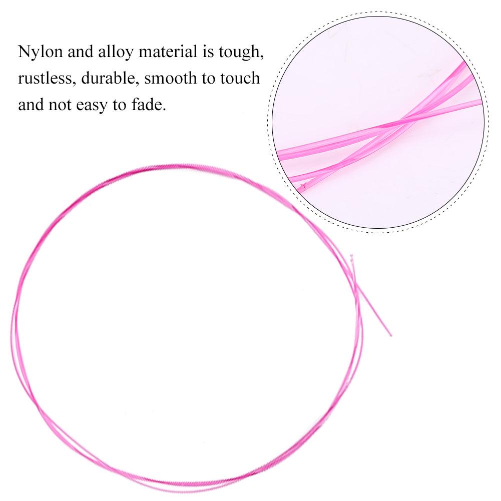 6шт/набор красочных нейлоновых струн нормального натяжения из сплава для классической гитары