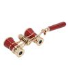 Opera Glasses Binoculars with Handle 3X25 Metal Portable Theater Glasses for Watching Drama Stage Play Art Performance