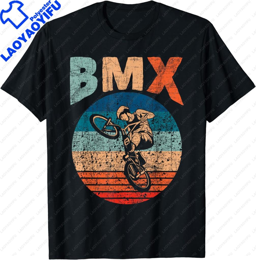 BMX Bike Bicycle Rider Cyclist Racing Stunt Road Biking TShirt Unisexs Clothes Tops Graphic T Shirts Streetwear Camisetas
