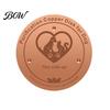 Natural Copper Water Purifier Disc Purification for Dog, 4-Inch Diameter Pure Disc, Dog Bowl with 3-Point Support