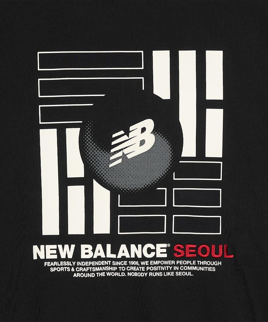 New Balance Korea Geon-Gon-Gam-Ri Exclusive Hoodie (UNI NB Geongongamri Exclusive Hoodie, Semi Over Fit).