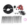 65.6ft Drip Irrigation System Adjustable Dual Way Red Cap Drip Emitters Automatic Sprinkler System