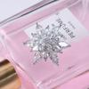 Rhinestone Christmas Flower Snowflake Zircon Brooches Brooch Pins Women Jewelry Fashion Accessories