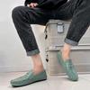 Fashion New Pu Leather Loafers Mens Driving Shoes Slip On Shoes Men High Quality Comfortable Big Size Man Classic Casual Loafers Mens