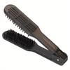 1Pc Double Brush for Hair Straightening Clamp Brush for Straightening Hair Hair Styling Clips for Smoothing and Straight Hair Styles
