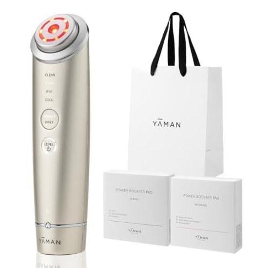 Yaman Устройство для лица Lift Up Photo Plus Сияющий Neo Power Booster Набор подушечек 2 RF EMS Очищение пор Увлажнение YJFM18NAM