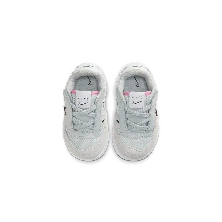 Nike Кроссовки для малышей Squash Type TD, износостойкие, низкие, серо-розовые, для младенцев и малышей CJ4121-002