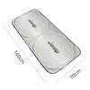 Car Windshield Sun Shade Visor UV Protection Shield For Jeep Renegade Compass Grand Cherokee Wrangler Patriot Rubicon Liberty
