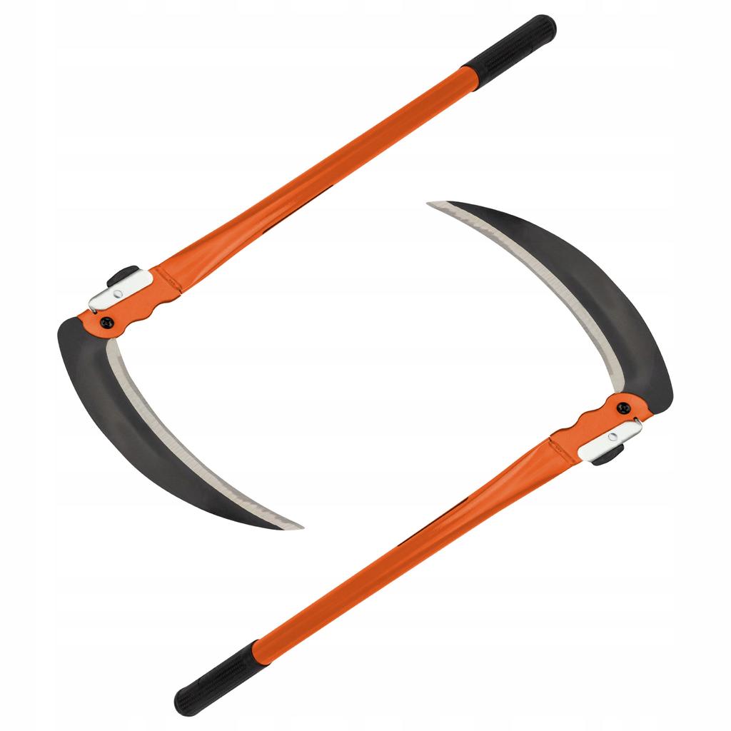 Складная ручная коса-серп Металлический нож 49 см