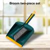 1 Set Mini Broom Dustpan Wet And Dry Dual Purpose Non-slip Handy Brush Two-piece Set Remove Dust Multifunctional Keyboard Brush Desktop Cleaning Tool