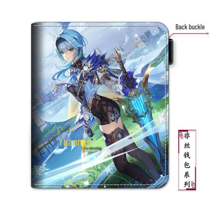 Кошелек с аниме-игрой Genshin Impact — высококачественный периферийный продукт
