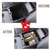 Car Armrest Storage Box Tray Console Organizer Holder for Ford Ranger&Ranger Raptor 2024 Electric handbrake Interior Accessories