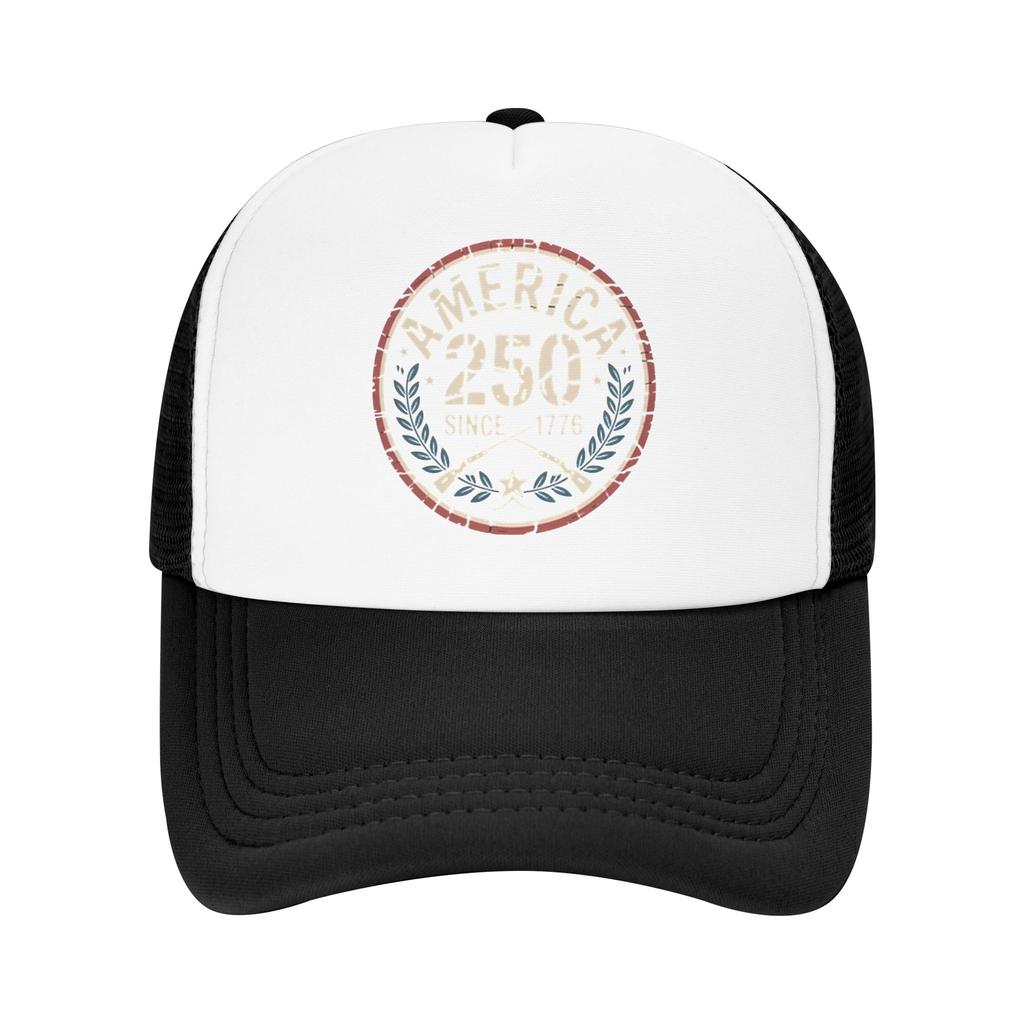 Casual America Year Anniversary Golf Cap Unisex Women Trucker Hat Formal Golf Adjustable Fit Sun Caps