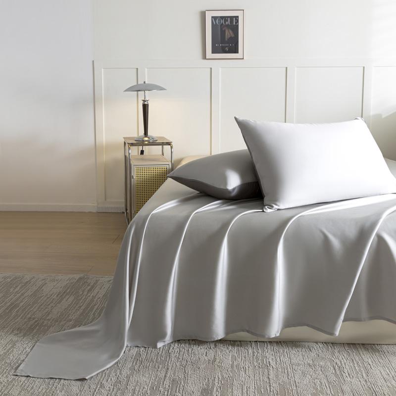 Sleep Glaeser Lanjing Tencel Soft Series Solid Color Single Bed Sheet