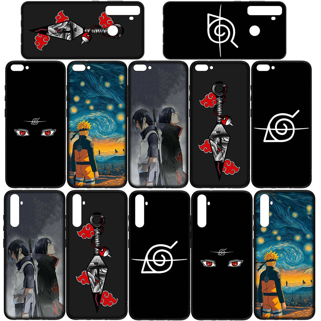 Чехол для iPhone 16 15 Xiaomi Redmi Note 14 13 12 11 Pro Max X 8 9 16e Samsung Galaxy S25 S24 S23 Moto E15 OPPO Huawei Саске Наруто Итачи чехол для телефона
