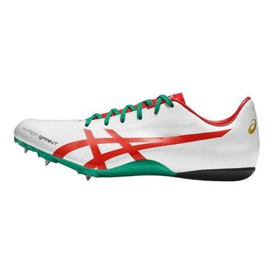 Шиповки Hyper Sprint 7 Track Low Top для спринта Унисекс Обувь Белый Красный 1093A194-100