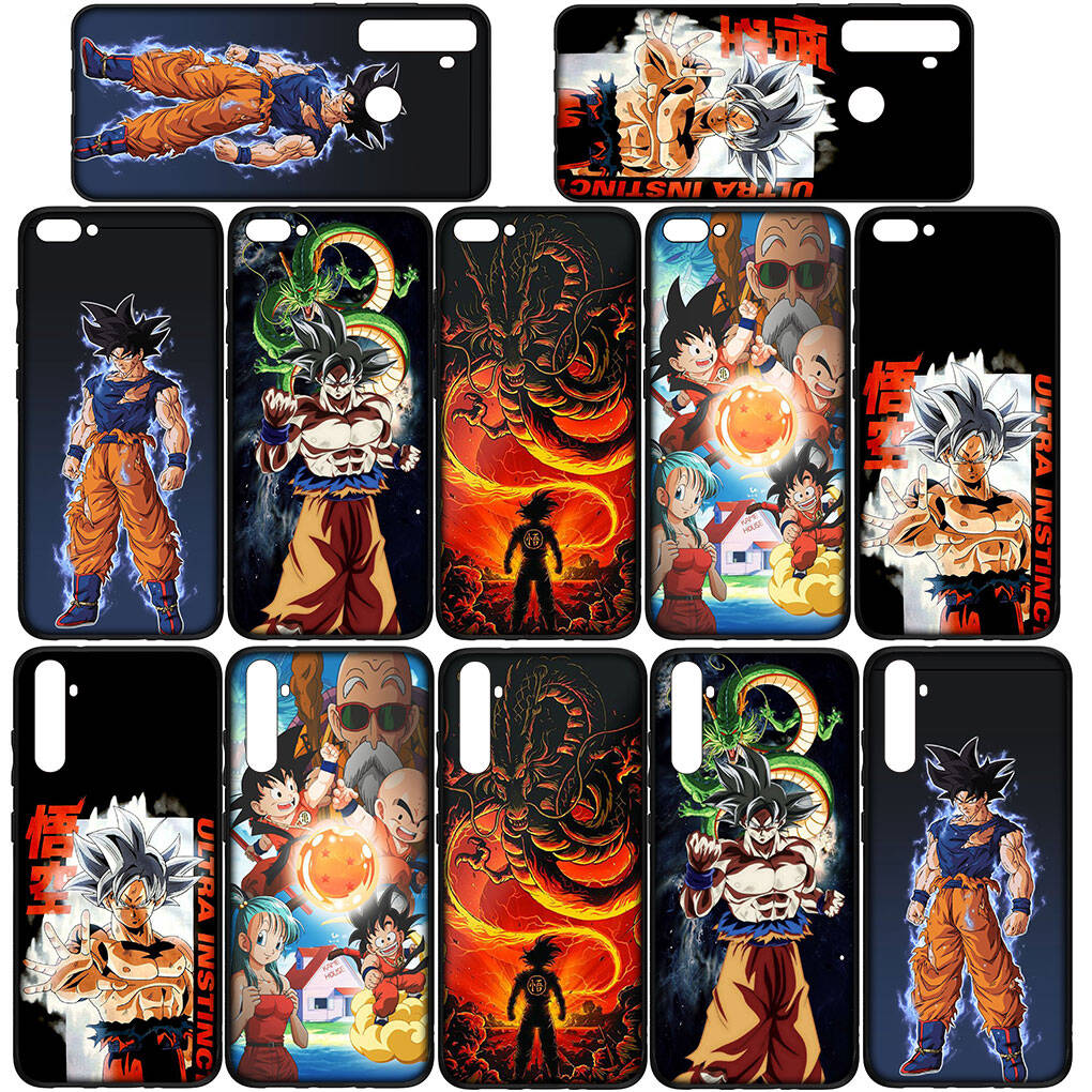 Phone Case for iPhone 17 15 16 Plus X XR Redmi Note 14 12 11 13 Pro Max Huawei P30 P20 Lite Y9 OPPO A60 A40 A80 A18 A16 A54 Dragon Ball Z Goku Cover
