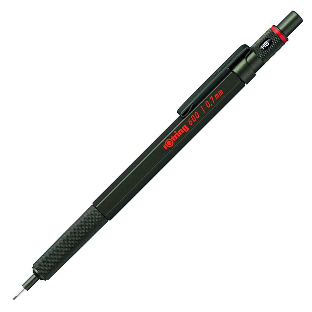 Rotring 600 Mechanical Pencil Camouflage Green 0.7mm - Authentic Import