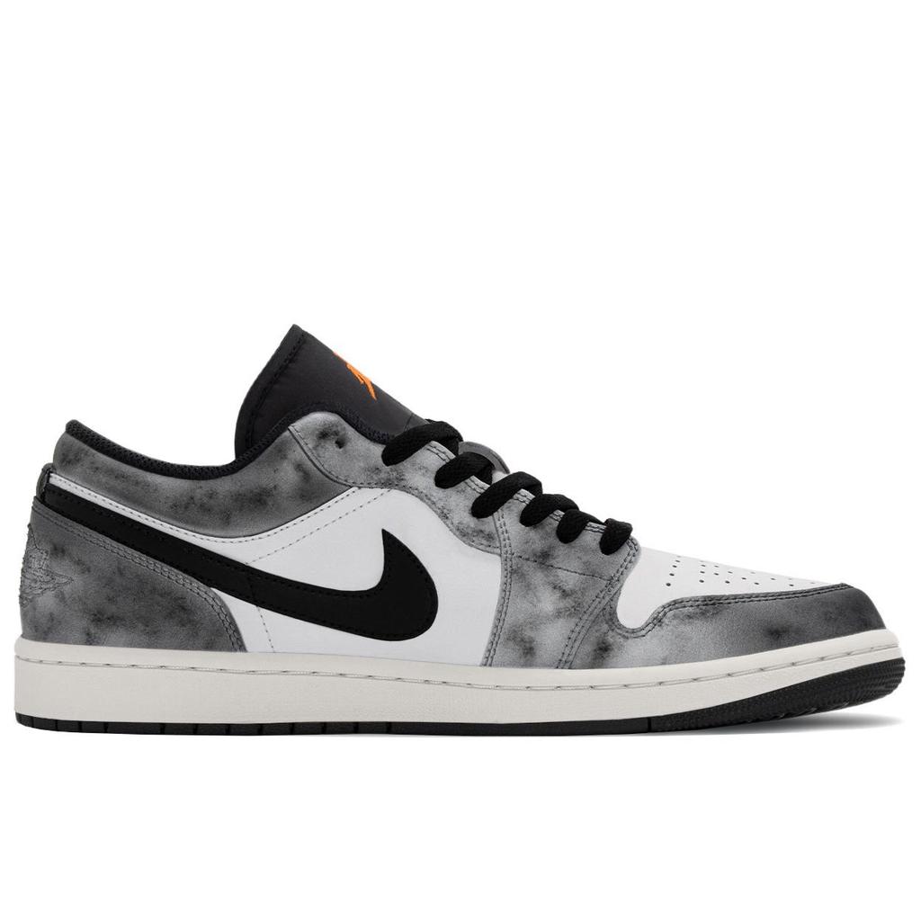 Jordan Air Jordan 1 CNY Box, Da Si Ma Low top Vintage Basketball Shoes Unisex Black White 553558-044(TeamA-S-BOX)