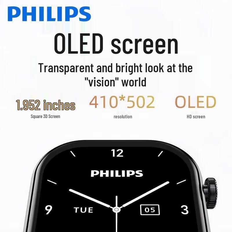 Philips Умные часы VTR5208 с ИИ-записью