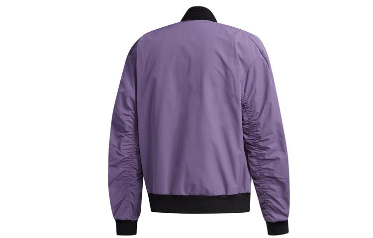 Adidas Jackets Men's Tech Purple/Black Stand Collar Moderate Other FM9384