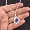 Натуральный камень иолит 925 стерлинговое серебро дизайнерский кулон 1,15" подарок PP-8-2