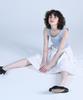 WOVEMENT Petite Sleeveless Top Light Blue Wbdstp003Lb