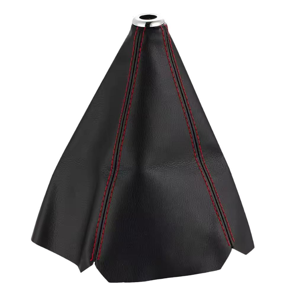 High-quality Car Shift Collars Auto Manual Stick Shifter Knob Boot Cover Gaiter Different Styles 16mm Universal PU Leather