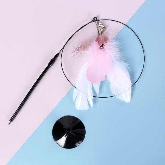 Игрушка-тизер для кошек, привлекательная интерактивная игрушка-тизер с высоким отскоком для котенка, для ежедневного использования