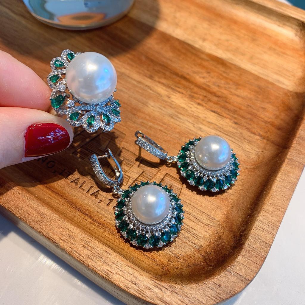 Австралийский жемчуг Fritillary Женская мода Креативные украшения Знаменитости Ювелирные изделия Подвеска-гвоздик для женщин