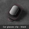 Car Sun Visor Clip Glasses Holder Auto Sunglasses Visor Sunglasses Bracket with Sponge Protective Glasses Support