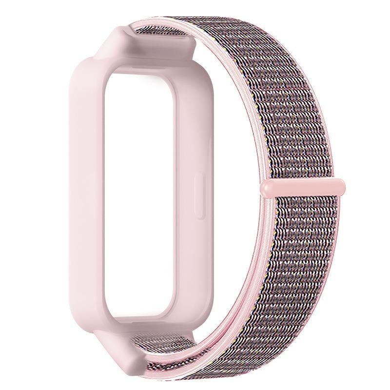 Нейлоновый петлевой ремешок для Redmi Band 3 Дышащий браслет на запястье для Xiaomi Mi Band 9 Active/Redmi Band 3 Спортивный ремешок Correa