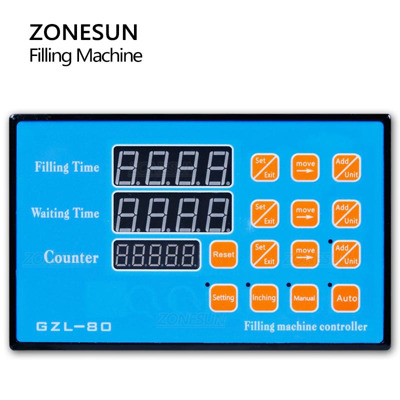 ZONESUN ZS-DTMP1S Automatic Liquid Filling Machine Magnetic Pump Water Juice Milk Glass Bottle Filler