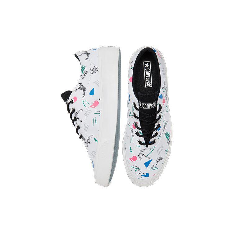 Converse Skid Grip CVO Archive Print — Кроссовки унисекс белые цвета зеленого цвета Черный 170724C