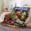 Одеяло с принтом «Мастер Вселенной» из мультфильма «He-MAN», детское теплое красивое фланелевое одеяло, мягкий и удобный подарок на день рождения